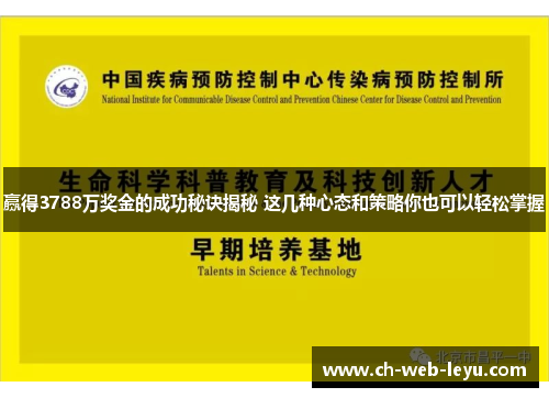 赢得3788万奖金的成功秘诀揭秘 这几种心态和策略你也可以轻松掌握